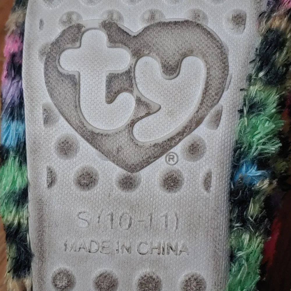Ty Dotty Girls Slippers Toddler Girls S 10/11